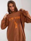 Bluza-VI-BL-3212.15X-jasny brązowy rozmiar - ONE SIZE
