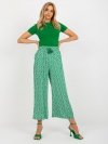 Spodnie-D73770R62237A-zielony rozmiar - S