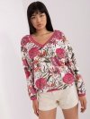 Bluzka-RV-BZ-8117.33-ecru rozmiar - L/XL