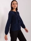 Bluzka-LK-BZ-506673.36-granatowy rozmiar - 36