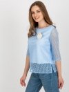 Bluzka-LK-BZ-506642.94-jasny niebieski rozmiar - 40