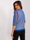 Bluzka-LK-BZ-506729.63P-ciemny niebieski rozmiar - 42