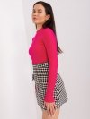 Bluzka-RV-BZ-9205.05P-fuksjowy rozmiar - S/M