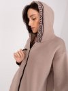 Bluza-RV-BL-9225.96P-ciemny bezowy rozmiar - S/M
