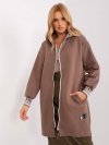 Bluza-RV-BL-9225.96P-brązowy rozmiar - S/M