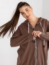 Bluza-RV-BL-8302.78-brązowy rozmiar - ONE SIZE