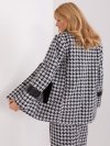 Marynarka-LK-MA-509511.99-biało-czarny rozmiar - S/M