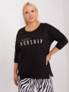 Bluzka-RV-BZ-9449.76-czarny rozmiar - ONE SIZE