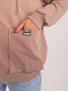 Bluza-RV-BL-9136.06-ciemny bezowy rozmiar - S/M