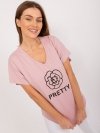 Bluzka-FA-BZ-9343.38-ciemny różowy rozmiar - ONE SIZE