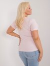 T-shirt-RV-TS-9481.60-jasny różowy rozmiar - ONE SIZE