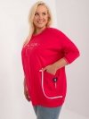 Bluzka-RV-BZ-9360.85-czerwony rozmiar - ONE SIZE