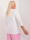 Bluzka-RV-BZ-9439.60-ecru rozmiar - ONE SIZE