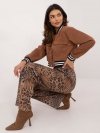 Spodnie-LK-SP-509798.67-camelowy rozmiar - 40