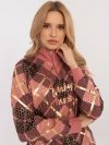 Bluza-CLM-BL-1259.59-ciemny różowy rozmiar - S