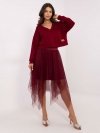 Komplet-MI-KMPL-M5359.79P-bordowy rozmiar - ONE SIZE