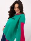 Bluza-EM-BL-983.10X-turkusowy rozmiar - ONE SIZE