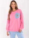 Bluza-DHJ-BL-20322.72-różowy rozmiar - ONE SIZE