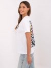T-shirt-D12022AC02645E-biały rozmiar - M