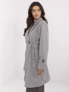 Płaszcz-MO-PL-5209.87-biało-szary rozmiar - ONE SIZE