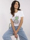 T-shirt-NM-TS-R61673.01P-ecru rozmiar - ONE SIZE