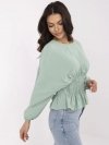 Bluzka-D50021F11088A-pistacjowy rozmiar - L/XL