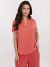 Bluzka-D73761M11173A-koralowy rozmiar - XL