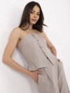 Komplet-MI-KMPL-A2349.75-ciemny bezowy rozmiar - ONE SIZE