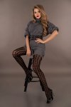 Rajstopy ZigZag 20 DEN Black Czarny LivCo Corsetti Fashion rozmiar - 3