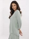 Bluzka-D73761M11174B-pistacjowy rozmiar - XXL