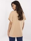 Bluzka-CLM-BZ-1701.81-camelowy rozmiar - L/XL