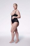 Body 119 Mesh Body Open Biust Czarne