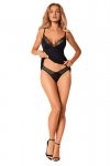 Obsessive Top i figi Bella Rou czarne