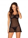 Babydoll i stringi Joylace czarne