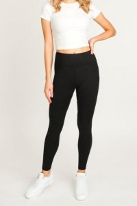 LEGGINSY GŁADKIE LE001