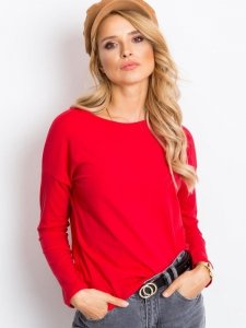 Bluzka-RV-BZ-5121.25P-czerwony rozmiar - S