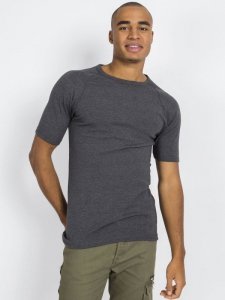 T-shirt-BR-BZ-756.00X-ciemny szary rozmiar - S