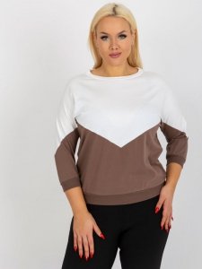 Bluzka-RV-BZ-8462.40P-ecru rozmiar - ONE SIZE