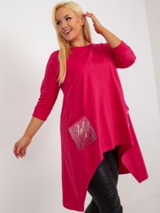 Bluzka-RV-BZ-8533.04-fuksjowy rozmiar - ONE SIZE