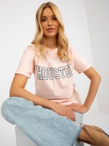 T-shirt-EM-TS-527-1.26X-brzoskwiniowy rozmiar - ONE SIZE