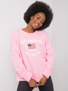 Bluza-RV-BL-6670.14-różowy rozmiar - L/XL