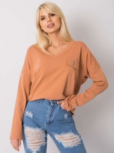 Bluzka-FA-BZ-7384.29X-jasny brązowy rozmiar - ONE SIZE