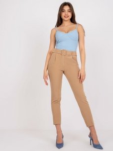 Spodnie-DHJ-SP-12787.21X-camelowy rozmiar - 2XL
