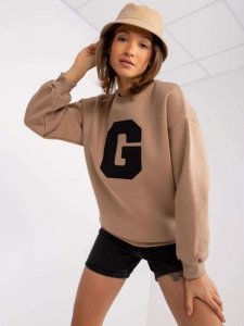 Bluza-EM-BL-617/G.11-ciemny bezowy rozmiar - ONE SIZE