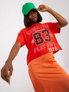 T-shirt-FA-TS-7684.86-czerwony rozmiar - ONE SIZE