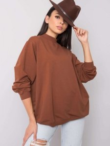 Bluza-RV-BL-5185.81P-ciemny brązowy rozmiar - L/XL