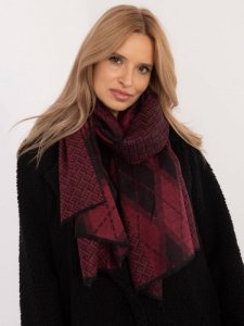 Chustka-AT-CH-12301.82P-bordowy rozmiar - ONE SIZE