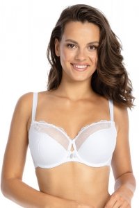 Biustonosz Semi-Soft Model 1059 Ursula White - Gaia