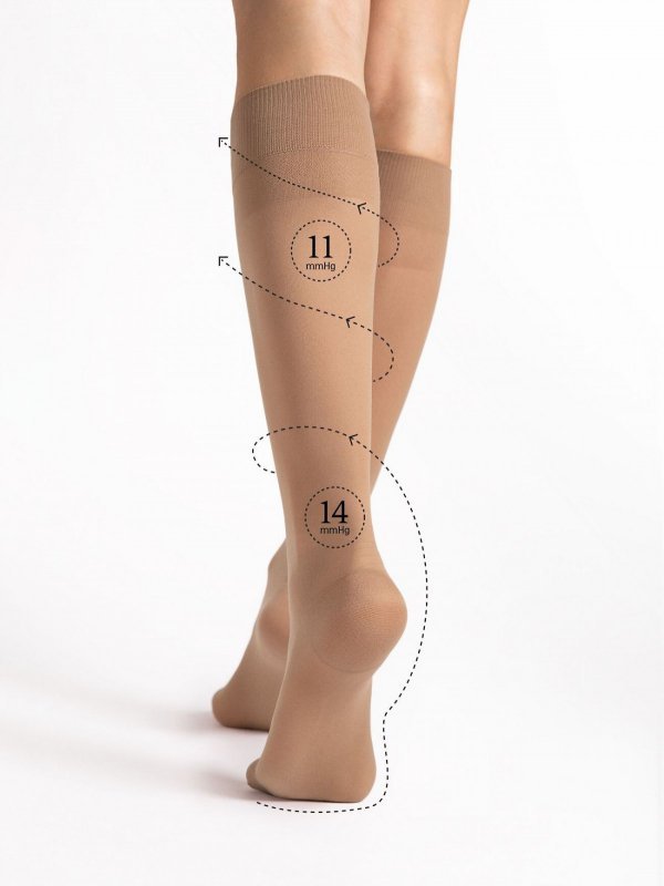 Podkolanówki BODY CARE TRAVEL FIRM 30