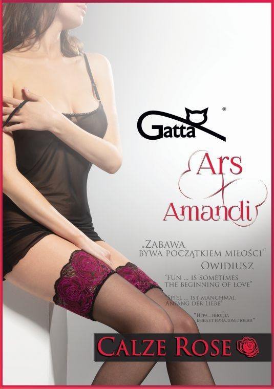 ARS AMANDI CALZE ROSE - POŃCZOCHY SAMONOŚNE 20 DEN ARS.03V